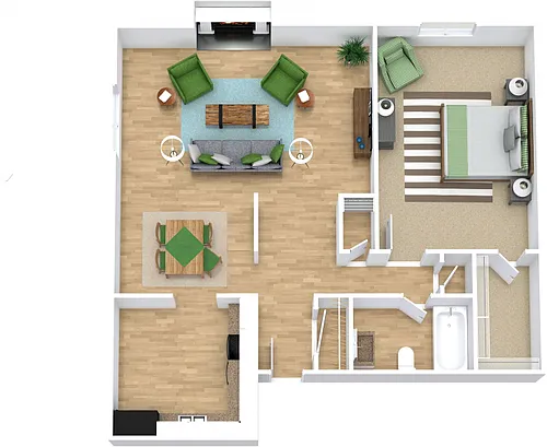 Floor plan A8