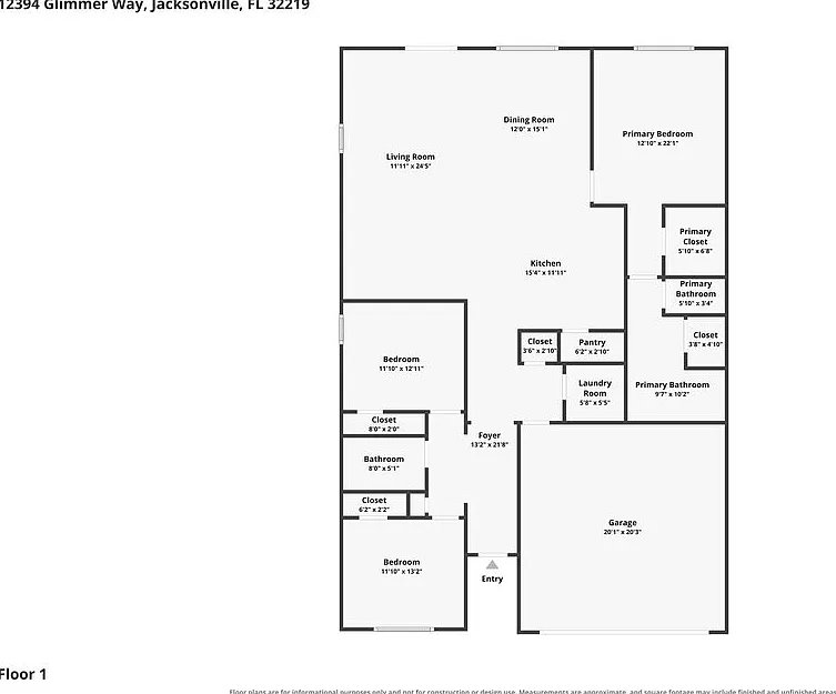 3 bed, 2.0 bath, 1711 sqft, $1,885 — Photo 2