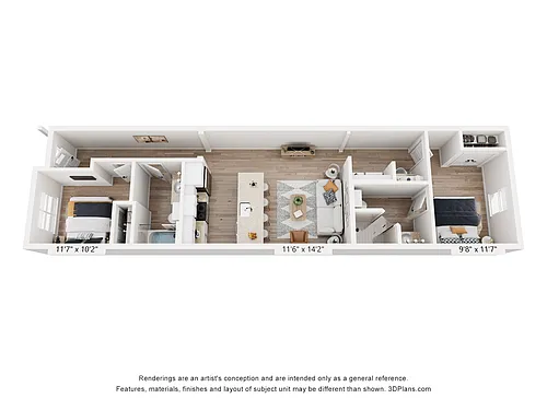 Floor plan A1