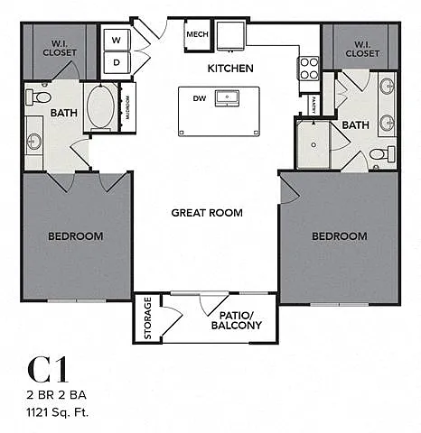 Floor plan C1
