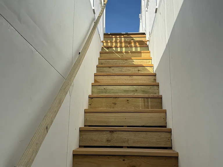 Stairwell to Roof Top Deck