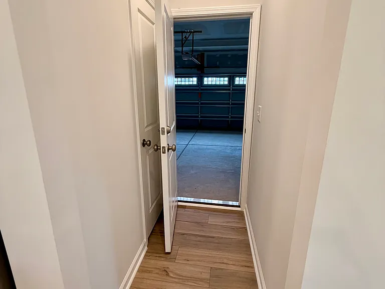 Entry to Garage