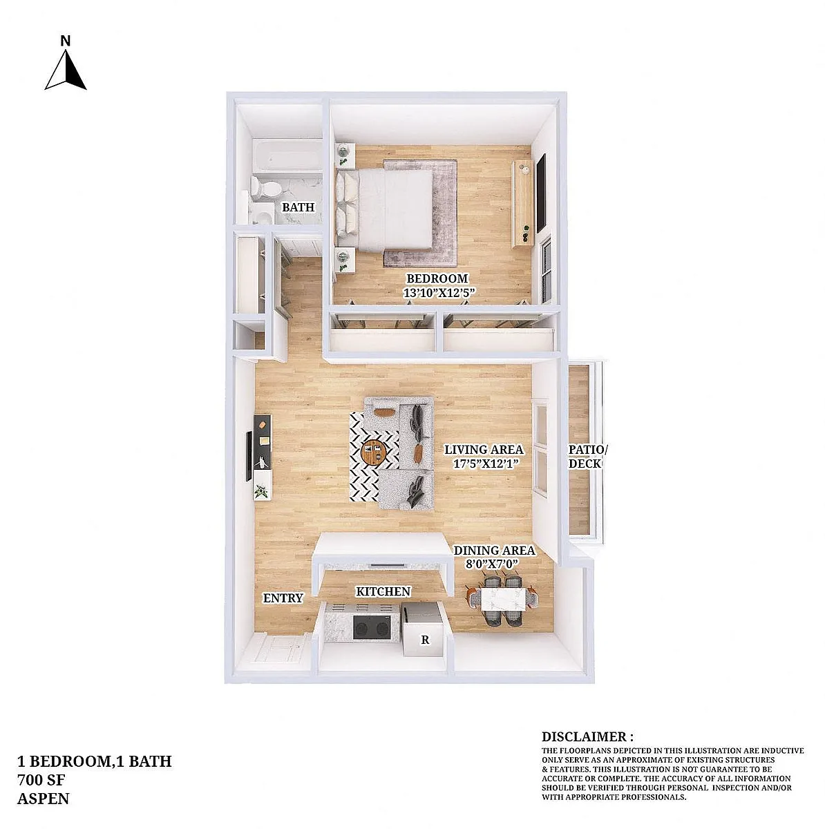 Floor plan The Aspen