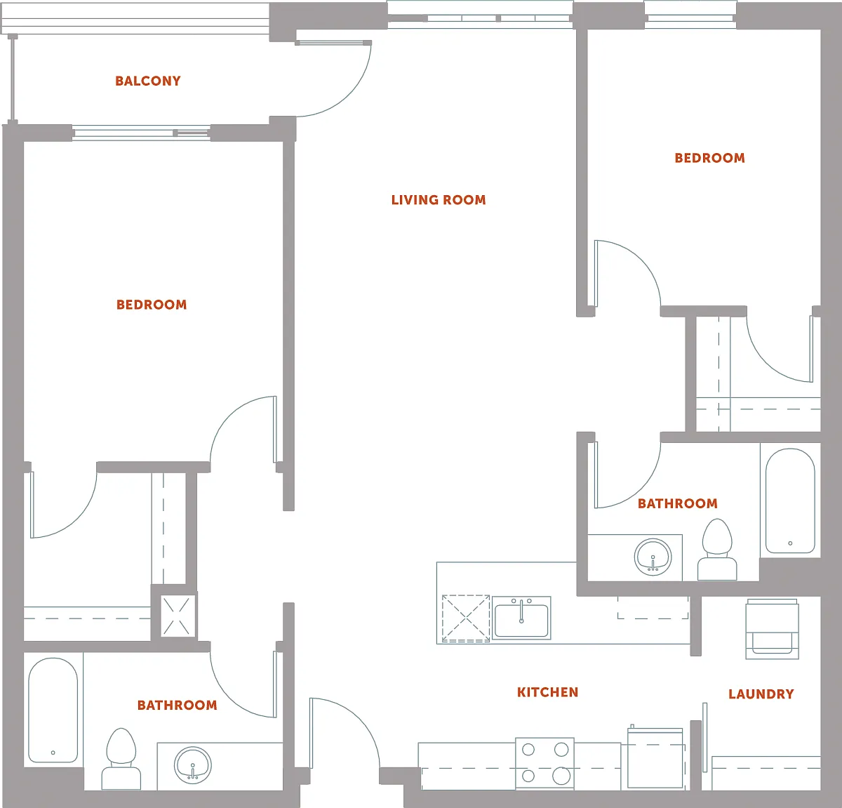 Floor plan B1Series 25