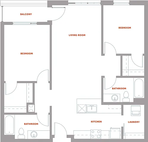 Floor plan B1Series 25