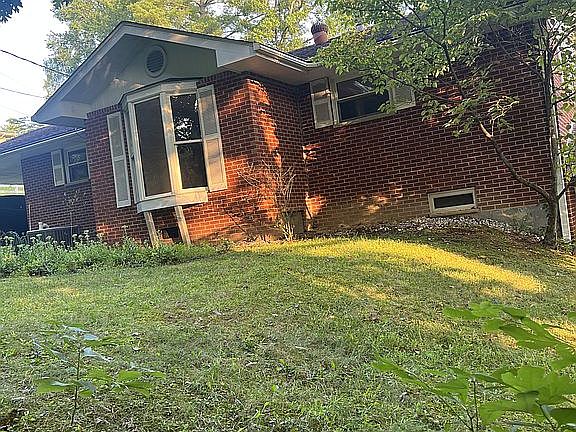 Bay window from dining room