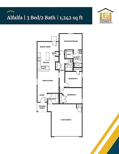 Floor plan Alfalfa