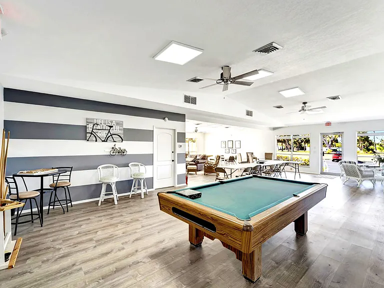 Clubhouse Pool Table area