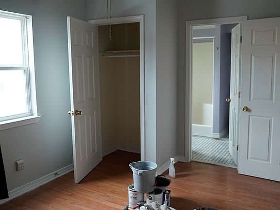 Bedroom and closet