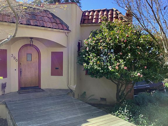 Level access to front door and house.