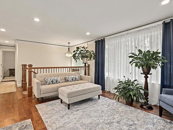 Main Level - Living Room+Stairs+Hall