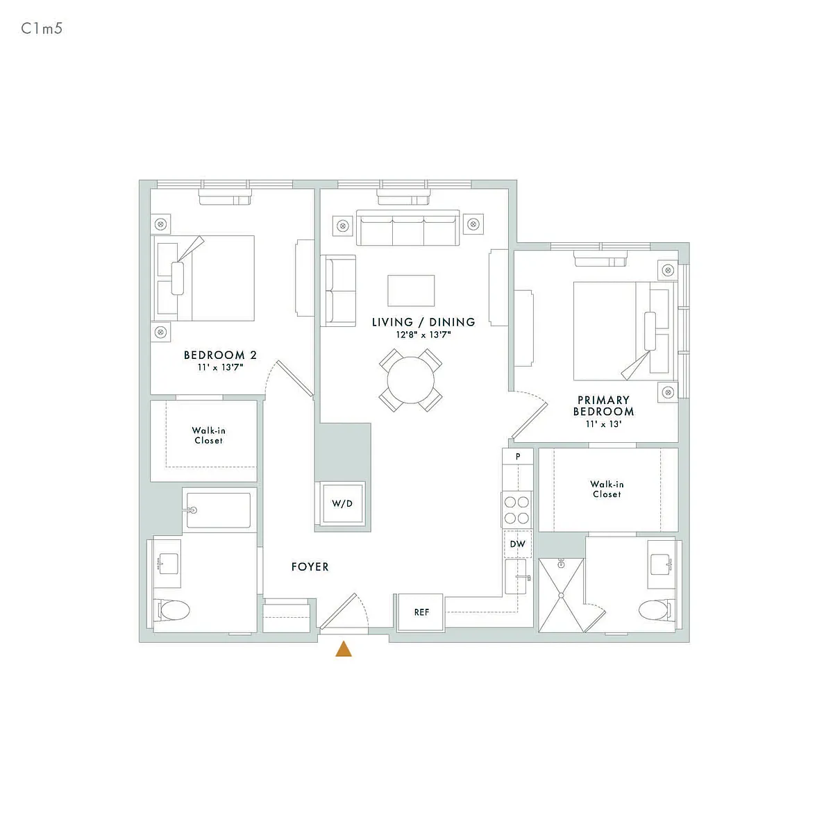 Floor plan C1M5
