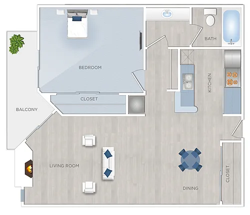 Floor plan H
