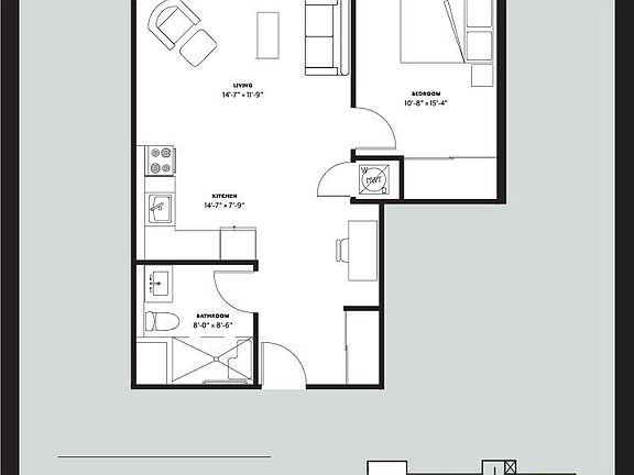 2nd image of 14 1/2 King St E #310
