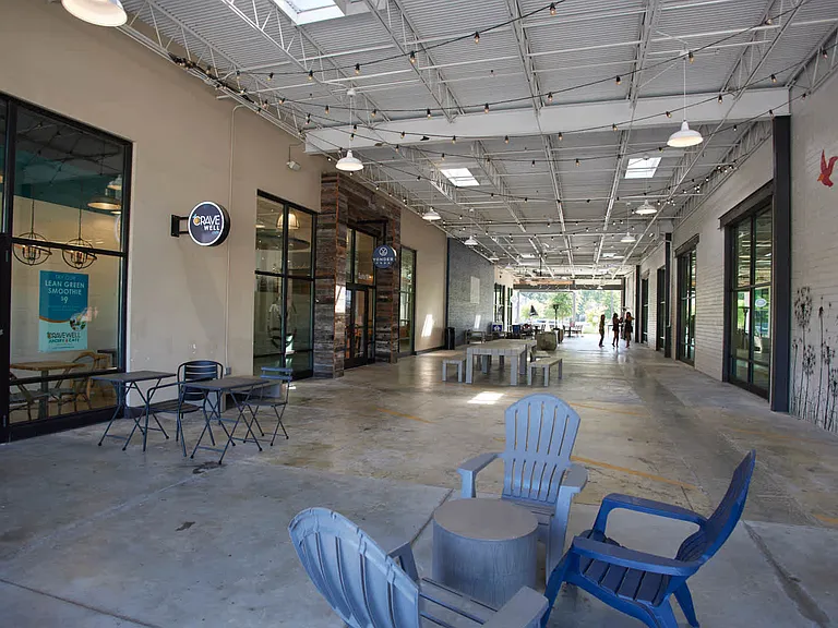 Explore shops and dining options at your doorstep