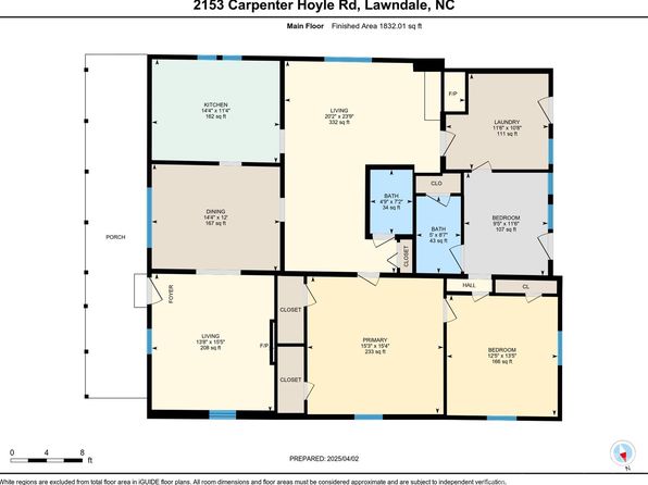 2153 Carpenter Hoyle Rd, Lawndale, NC 28090