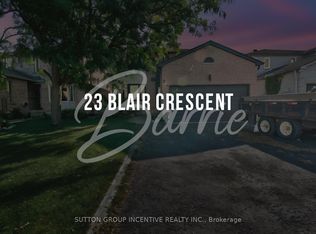 23 Blair Cres, Barrie, ON L4M 5Y7