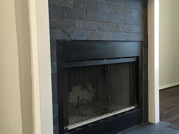 Grey Slate Fireplace