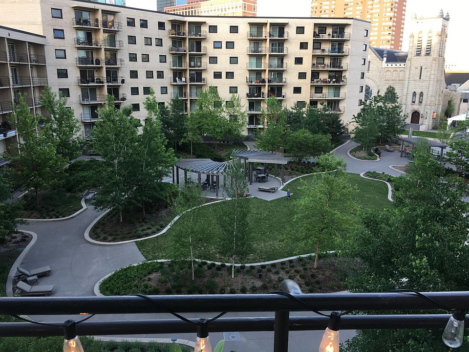 View of the courtyard from the patio