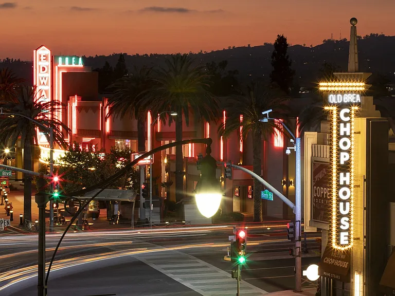 Minutes from Downtown Brea.