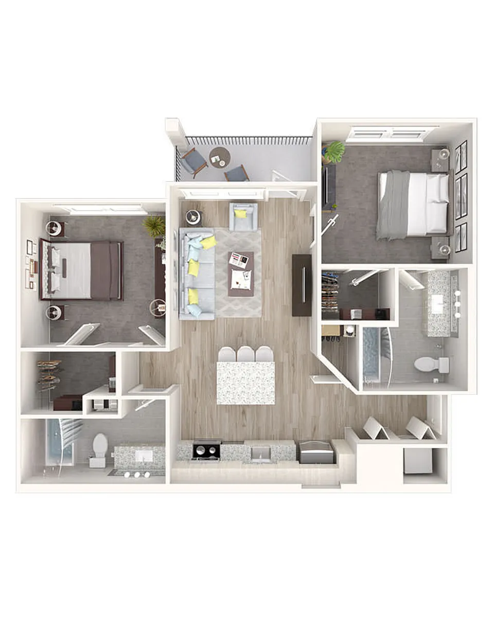 Floor plan B1-LL