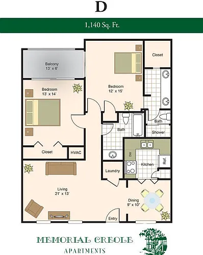Floor plan D1