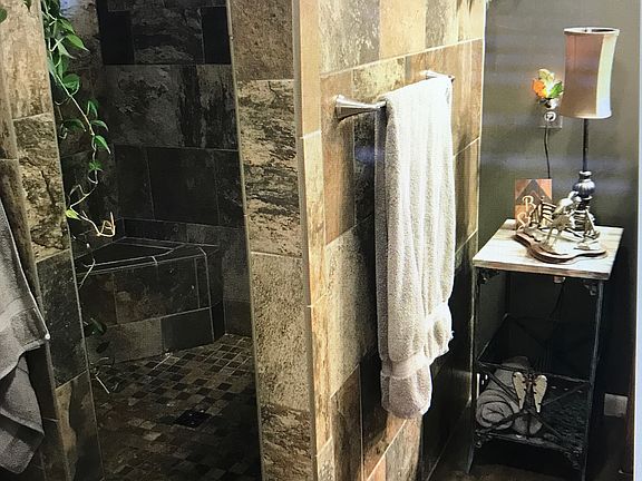 Beautiful walk in shower