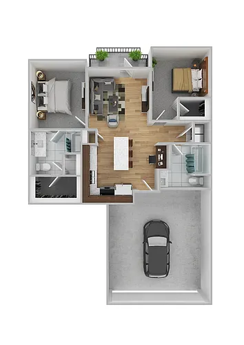Floor plan Barcelona Garage