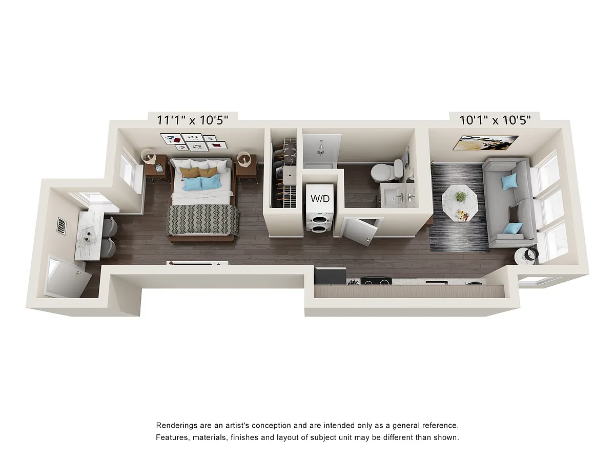 Floor plan Studio