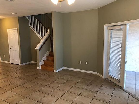 Stairway to second floor. To the right is the linai.