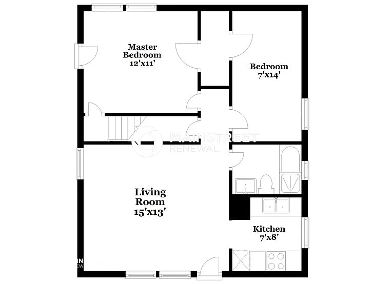 front view - 116 Vail Ave