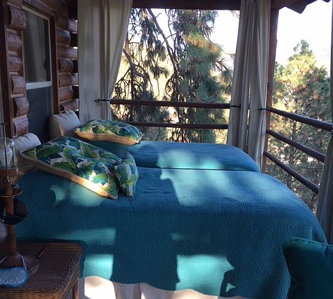 Summer sleeping porch