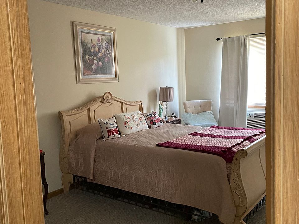 Master bedroom with large walk in closet