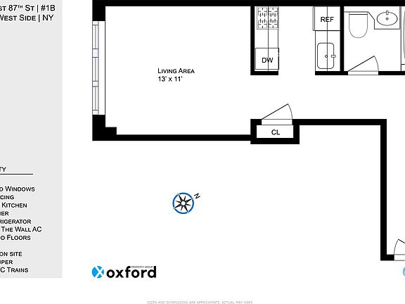 2nd image of 265 W 87th St APT 1B