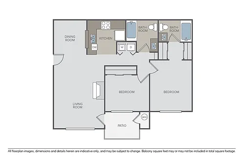 Floor plan Plan 2B