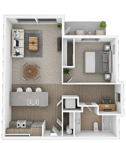 Floor plan Whidbey