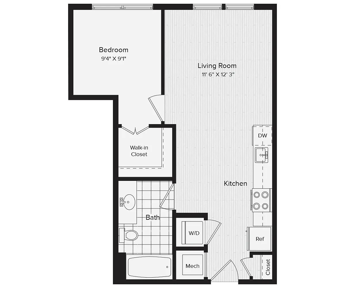 Floor plan A1