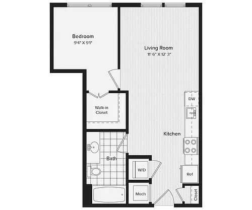 Floor plan A1