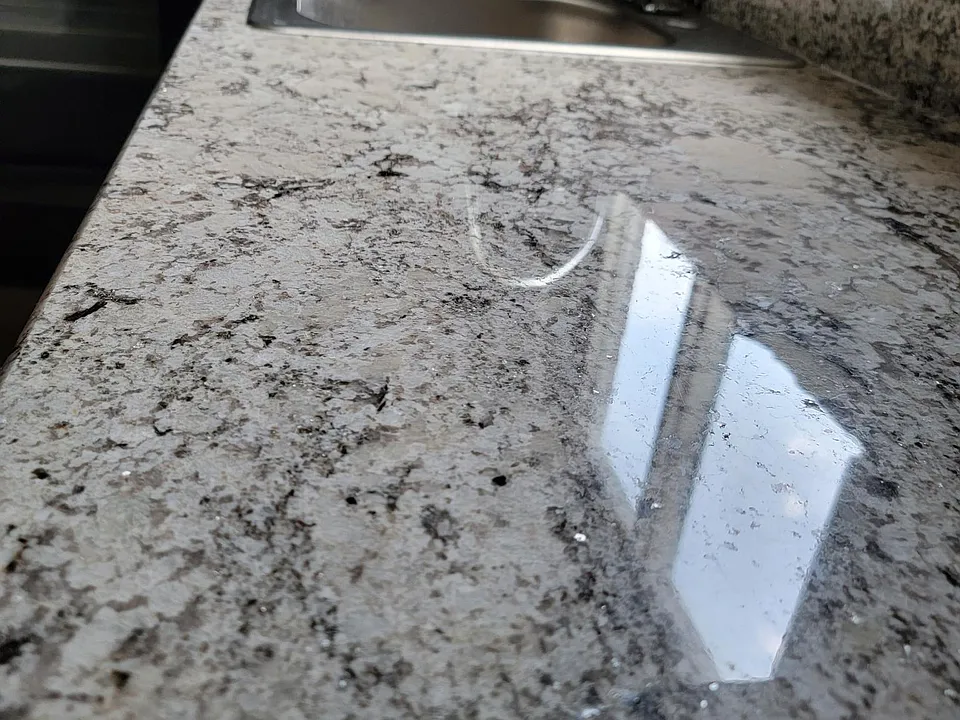 Kitchen, all new granite.