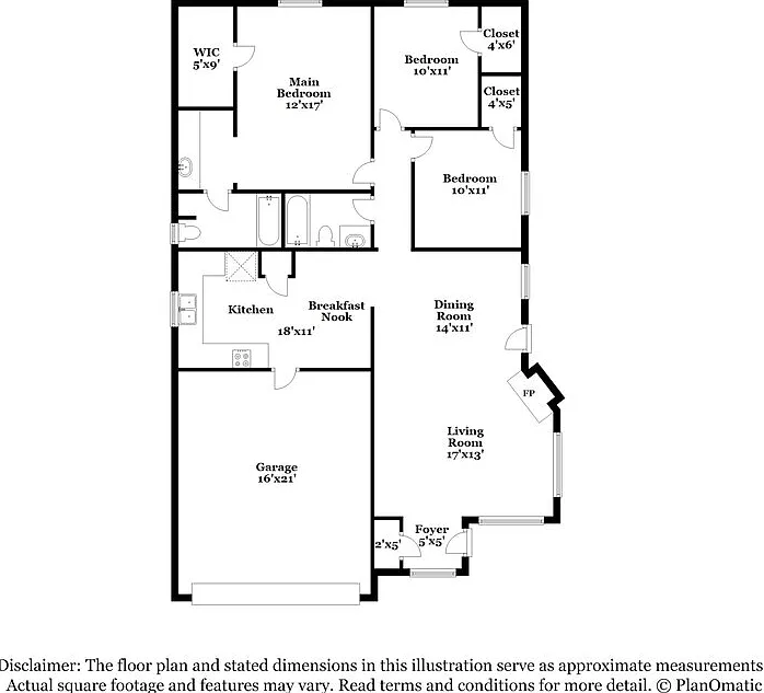 3 bed, 2.0 bath, 1428 sqft, $1,880 — Photo 2