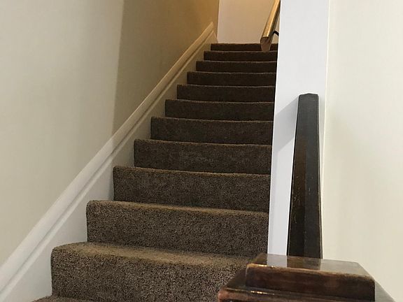 Stairway to the rest of the apartment
