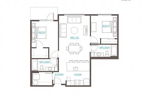Floor plan B8