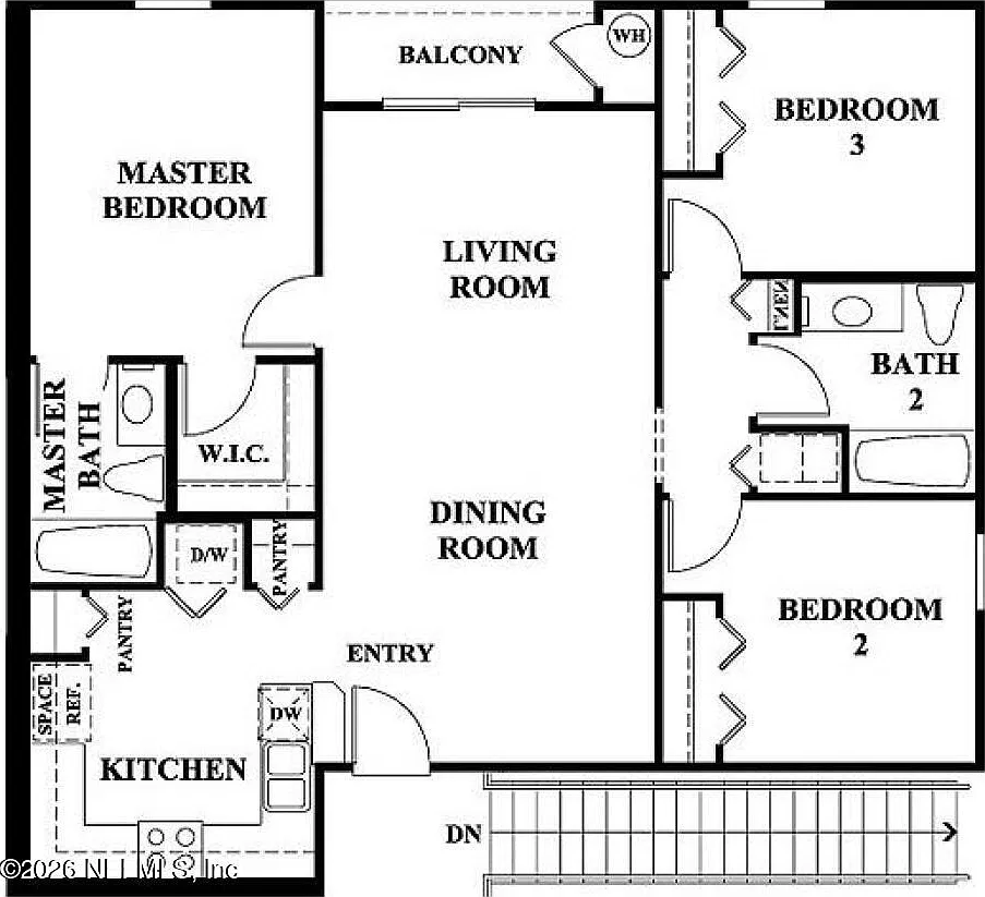 3 bed, 2.0 bath, 1157 sqft, $1,375 — Photo 2
