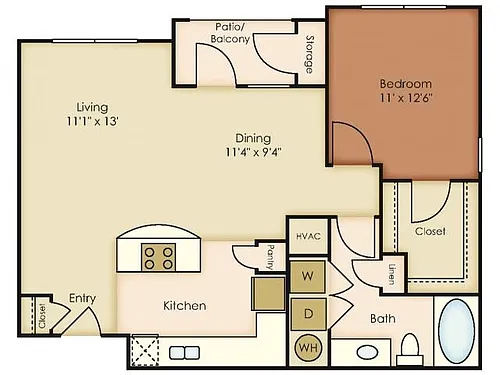 Floor plan A2