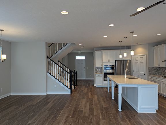 Kitchen looking at front door
