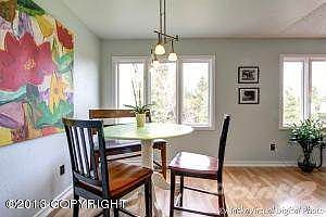 Dining, open to kitchen and living room