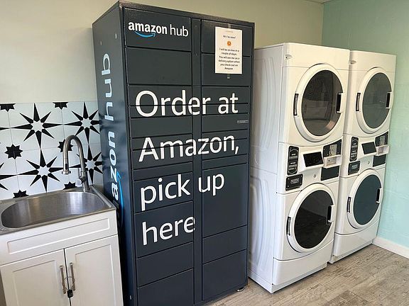 Convenient Amazon Locker for Tenants & Newly Remodeled Laundry
