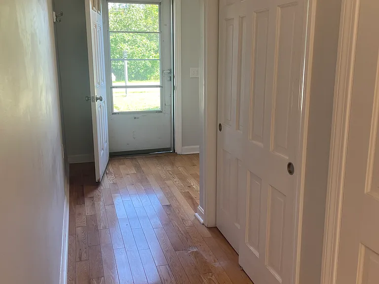 Hallway view to front door