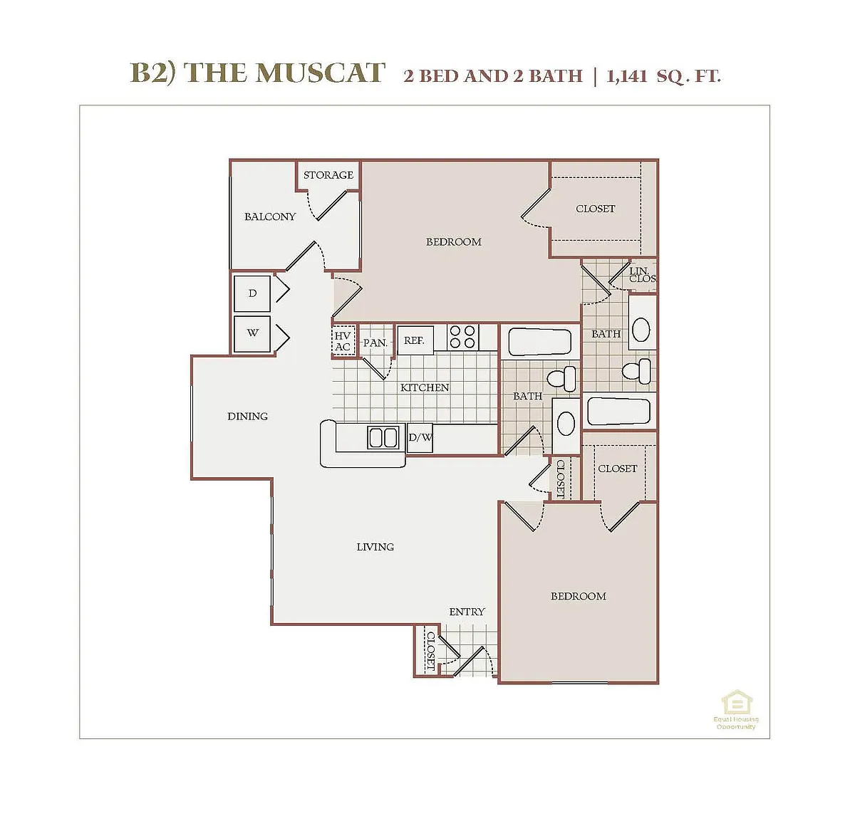 Floor plan B2 (The Muscat)