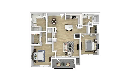 Floor plan Monroe - Premium
